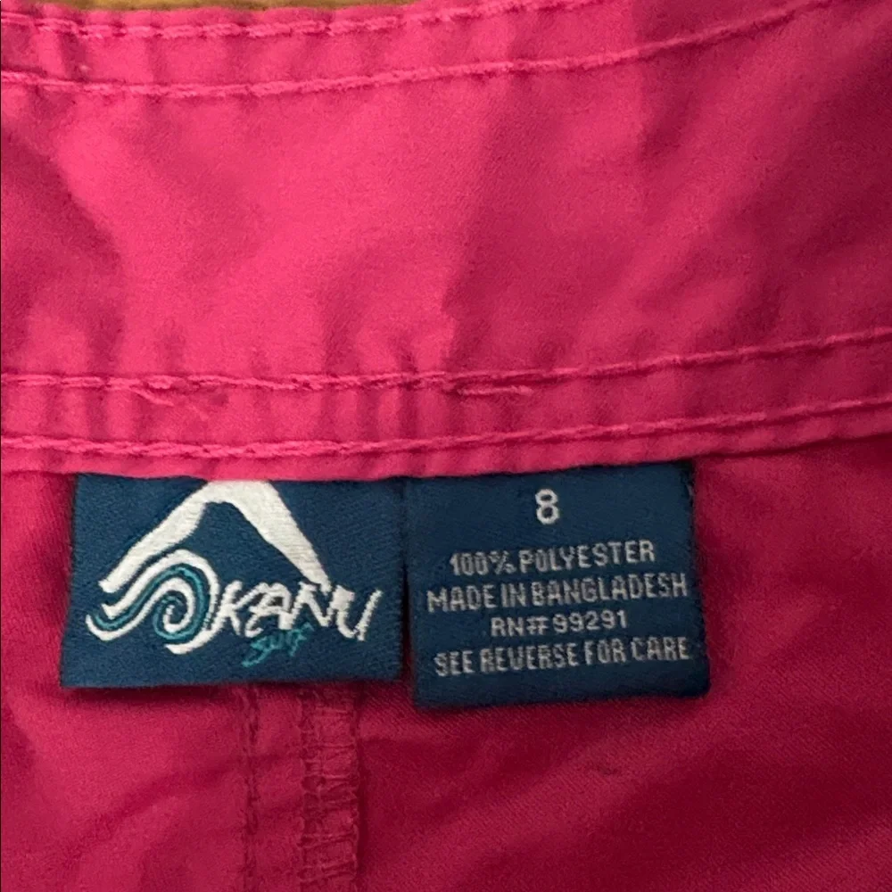 Kanu NWT Marina Surf Fuchsia Board Shorts Size 8